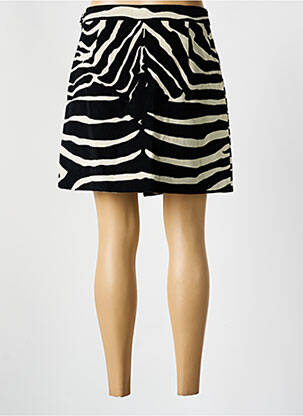 Jupe courte poches noir IDANO femme