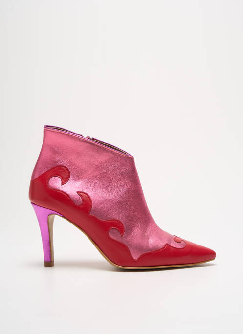 Bottines/Boots rose CRÉATIS pour femme