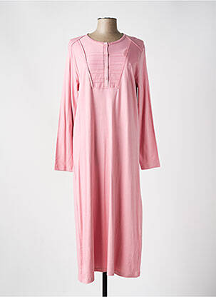 Chemise de nuit rose CANAT pour femme