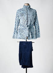 Pyjama bleu PASTUNETTE pour femme seconde vue