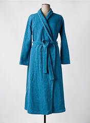 Robe de chambre bleu LE CHAT pour femme seconde vue