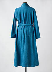 Robe de chambre bleu LE CHAT pour femme seconde vue