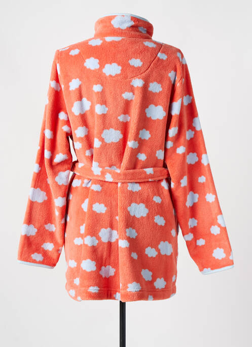 Robe de chambre orange BARANDI pour femme