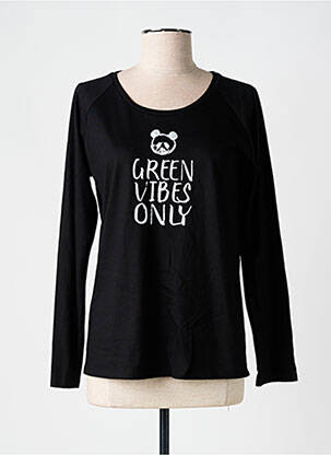 T-shirt manches longues manches longues noir ROSCH CREATIVE CULTURE femme
