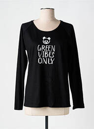 T-shirt manches longues manches longues noir ROSCH CREATIVE CULTURE femme