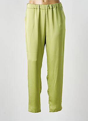 Pantalon slim taille élastique vert LIU JO femme