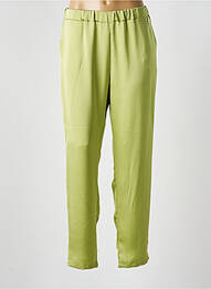 Pantalon slim taille élastique vert LIU JO femme