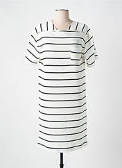 Robe mi-longue blanc CANAT pour femme seconde vue