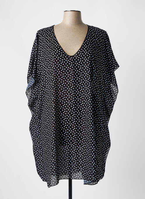 Robe courte noir ANTIGEL pour femme