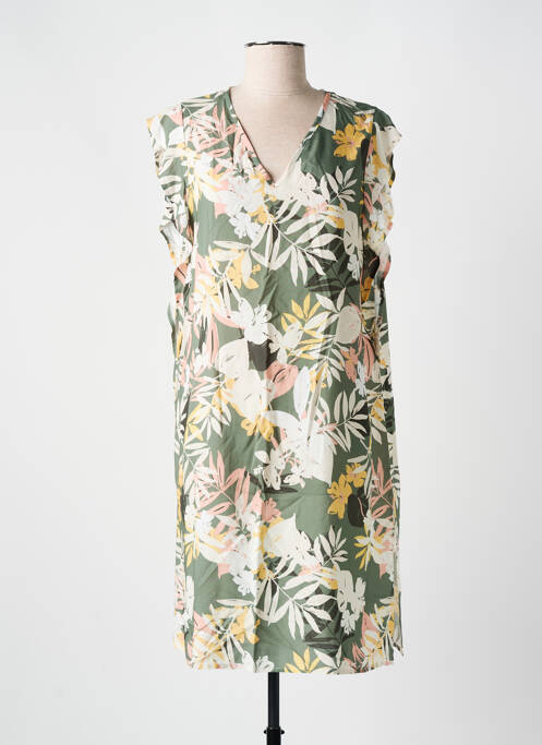 Robe courte vert CANAT pour femme