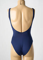 Maillot de bain 1 pièce bleu ANTIGEL pour femme seconde vue