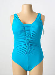 Maillot de bain 1 pièce bleu CHARMLINE pour femme seconde vue