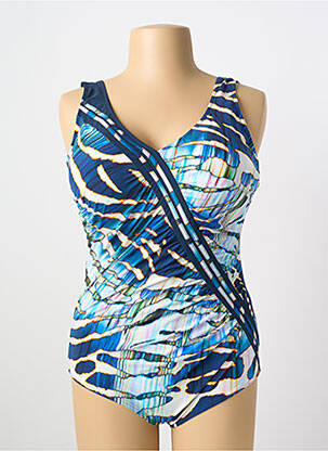 Maillot de bain 1 pièce bleu SUNFLAIR pour femme