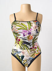 Maillot de bain 1 pièce noir CHARMLINE pour femme seconde vue