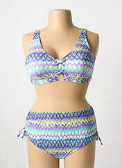 Maillot de bain 2 pièces violet PRIMADONNA pour femme seconde vue