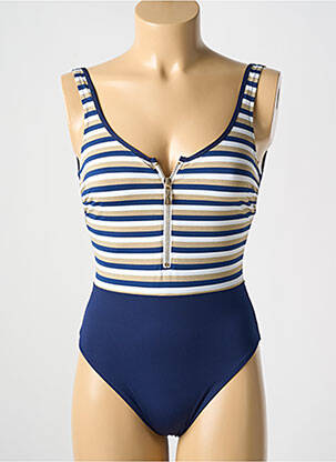 Maillot de bain 1 pièce brassieres brassieres bleu ANTIGEL femme