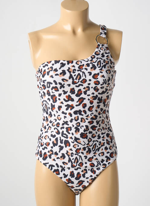 Maillot de bain 1 pièce beige LIU  JO pour femme
