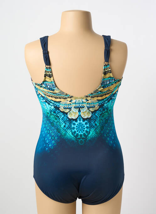 Maillot de bain 1 pièce bleu SUNFLAIR pour femme