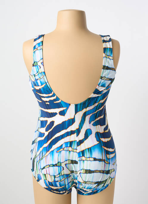 Maillot de bain 1 pièce bleu SUNFLAIR pour femme