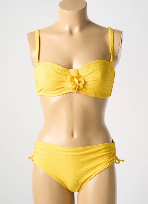 Maillot de bain 2 pièces jaune SIMONE PERELE pour femme