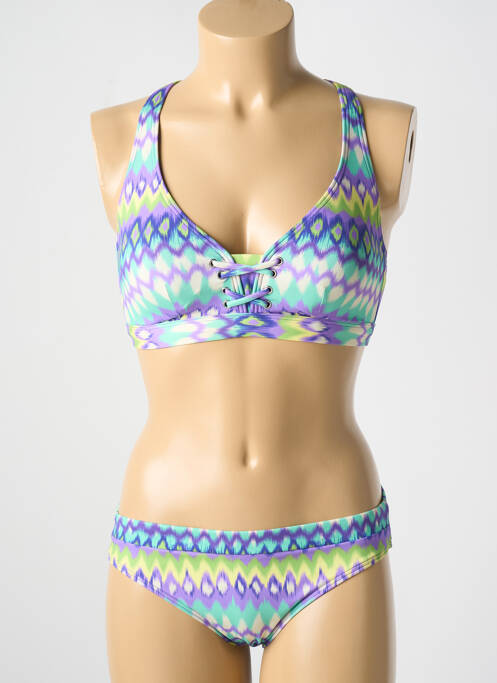 Maillot de bain 2 pièces violet PRIMADONNA pour femme