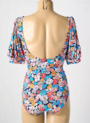 Maillot de bain 1 pièce bleu CYELL pour femme seconde vue