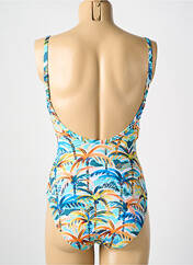 Maillot de bain 1 pièce bleu CYELL pour femme seconde vue