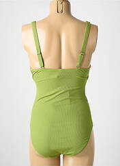 Maillot de bain 1 pièce vert CYELL pour femme seconde vue
