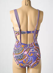 Maillot de bain 1 pièce violet CYELL pour femme seconde vue