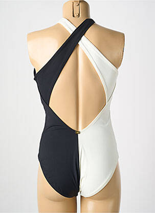 Maillot de bain 1 pièce stretch noir AMORESSA femme