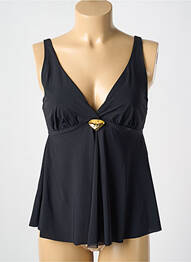 Top de bain stretch noir AMORESSA femme
