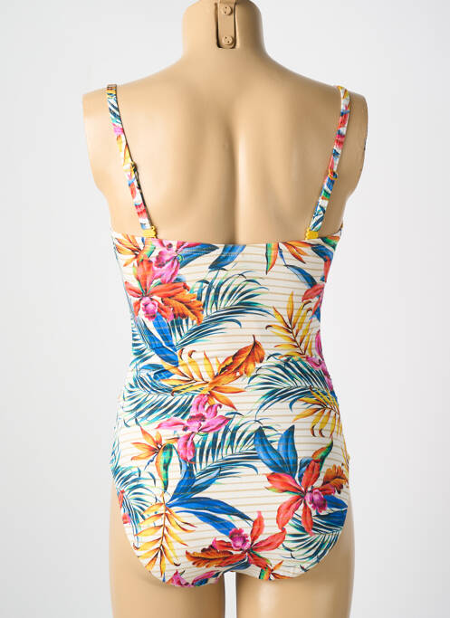 Maillot de bain 1 pièce blanc CYELL pour femme