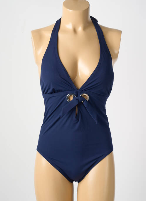 Maillot de bain 1 pièce bleu AMORESSA femme