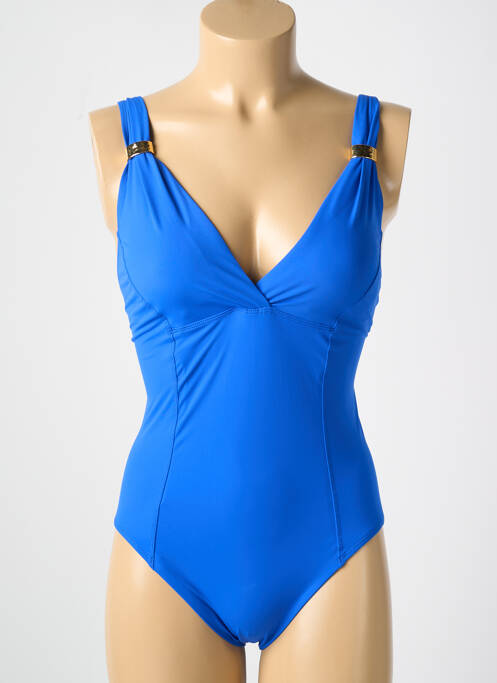 Maillot de bain 1 pièce bleu AMORESSA pour femme