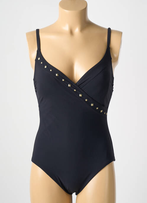 Maillot de bain 1 pièce noir AMORESSA pour femme