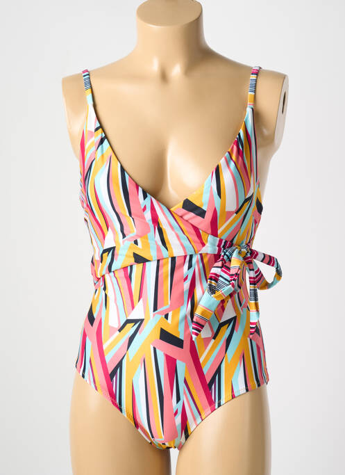 Maillot de bain 1 pièce rose MILONGA pour femme