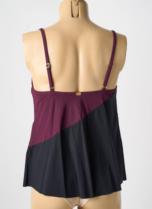 Top de bain stretch violet AMORESSA femme