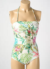 Maillot de bain 1 pièce blanc PILYQ pour femme seconde vue