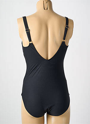 Maillot de bain 1 pièce haut soutien-gorge emboitant haut soutien-gorge emboitant noir MIRADONNA femme