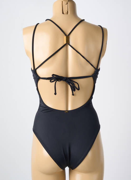 Maillot de bain 1 pièce noir PILYQ pour femme