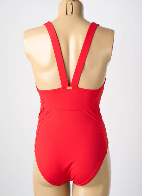 Maillot de bain 1 pièce rouge AMORESSA pour femme