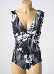 Maillot de bain 1 pièce gris AMORESSA pour femme seconde vue