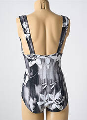 Maillot de bain 1 pièce gris AMORESSA pour femme seconde vue