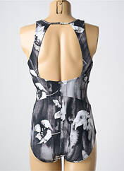 Maillot de bain 1 pièce gris AMORESSA pour femme seconde vue