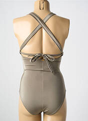 Maillot de bain 1 pièce marron PHAX pour femme seconde vue