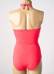 Maillot de bain 1 pièce rouge PHAX pour femme seconde vue