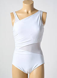 Maillot de bain 1 pièce haut soutien-gorge emboitant haut soutien-gorge emboitant blanc MIRACLESUIT femme