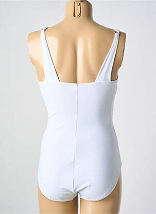 Maillot de bain 1 pièce haut soutien-gorge emboitant haut soutien-gorge emboitant blanc MIRACLESUIT femme