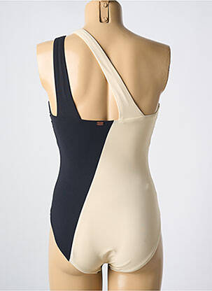 Maillot de bain 1 pièce haut soutien-gorge emboitant haut soutien-gorge emboitant noir AMORESSA femme