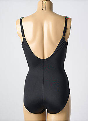 Maillot de bain 1 pièce imprimé fantaisie haut soutien-gorge moulé noir MIRACLESUIT femme